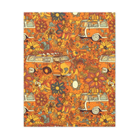 Vintage 70's Inspired Van Life Canvas Gallery Wraps!