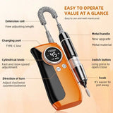 High-Speed 45000RPM Rechargeable Nail Drill Kit - Professional Cordless Manicure Set