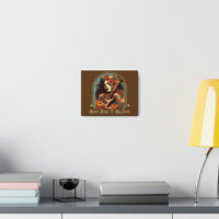 Vintage 70's Inspired Music Sings To My Soul Canvas Gallery Wraps!