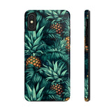 Teal Blue Pineapples Tough Phone Cases, Case-Mate! Summer Vibes!