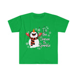 Snowman, Tis The Season To Sparkle, Kansas, Graphic Tees, Freckled Fox Company