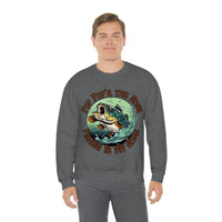 Pop Pop's The Name and Fishing is My Game Fathers Day Unisex Heavy Blend Crewneck Sweatshirt!