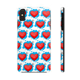 Valentines Day Dainty Heart Tough Phone Cases! Spring Vibes!