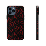 Valentines Day Candy Hearts Red and Black Tough Phone Cases, Case-Mate! Spring Vibes!