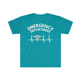 Emergency Department Graphic Tees! Multiple Colors Available! Front and Back Printed! Medical Vibes!
