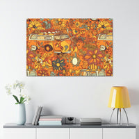 Vintage 70's Inspired Van Life Canvas Gallery Wraps!