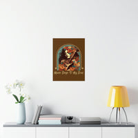 Vintage Music Sings To My Soul Premium Matte Vertical Posters!