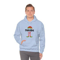 Grandpa Elf Unisex Heavy Blend Hooded Sweatshirt! Winter Vibes!