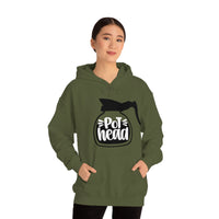 Pot Head Coffee Lovers Unisex Heavy Blend Hooded Sweatshirt! Sarcastic Vibes!