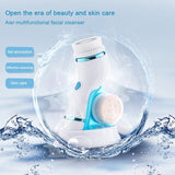 4-in-1 Electric Face Cleanser & Roller Massager: Ultimate Skin Care Tool