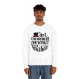 I'm Dreaming Of A White Christmas Unisex Heavy Blend Crewneck Sweatshirt! Winter Vibes!