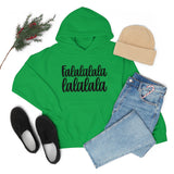 Falalalala lalala Christmas Unisex Heavy Blend Hooded Sweatshirt! Winter Vibes!