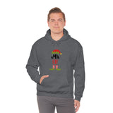 Mr. Elf Unisex Heavy Blend Hooded Sweatshirt! Winter Vibes!