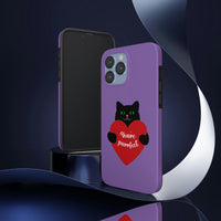 Valentines Day Your Perfect Kitten Purple Tough Phone Cases, Case-Mate! Spring Vibes!