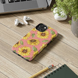 Pink Sunflower Tough Phone Cases, Case-Mate! Summer Vibes!