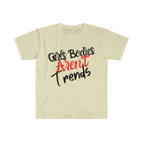 Freckled Fox Company, Sarcastic Tees, Graphic Tees, Girls bodies aren't trends.