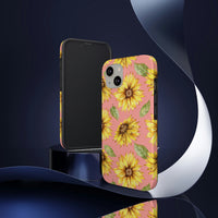 Pink Sunflower Tough Phone Cases, Case-Mate! Summer Vibes!