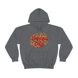 Kansas City Football Leopard Print Unisex Heavy Blend Hooded Sweatshirt! Football Season!