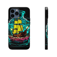 Ship in a Bottle Neon Colors Tough Phone Cases!