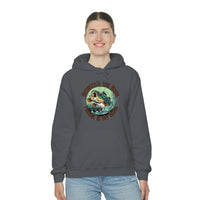 Grandpa's The Name and Fishing is My Game Fathers day Unisex Heavy Blend Hooded Sweatshirt!