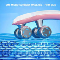 Electric Microcurrent Face & Body Roller Massager: Hand-Held Anti-Wrinkle & Face-Lifting Device