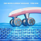 Electric Microcurrent Face & Body Roller Massager: Hand-Held Anti-Wrinkle & Face-Lifting Device