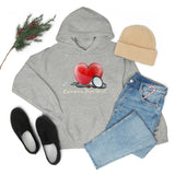 Valentines Day Stethoscope Heart Hug Emergency Department Unisex Heavy Blend Hooded Sweatshirt! Spring Vibes!