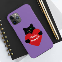 Valentines Day Your Perfect Kitten Purple Tough Phone Cases, Case-Mate! Spring Vibes!