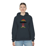 Grandpa Elf Unisex Heavy Blend Hooded Sweatshirt! Winter Vibes!