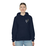 Basics Wear Anywhere Unisex Heavy Blend Hooded Sweatshirt! Lightening Bolt Edition! Basics!