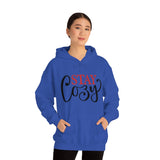 Stay Cozy Holiday Unisex Heavy Blend Hooded Sweatshirt! Winter Vibes!