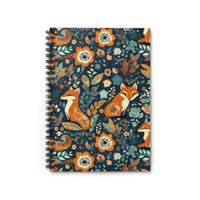 Vintage Inspired Foxy Florals Spiral Journal!