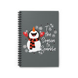 Tis The Season To Sparkle Snowman Journal! Winter Vibes!