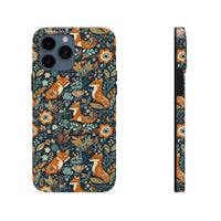 Vintage 70's Foxy Florals Tough Phone Cases, Case-Mate!