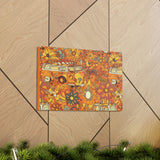 Vintage 70's Inspired Van Life Canvas Gallery Wraps!