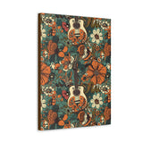 Floral Vintage 70's Inspired Guitar Canvas Gallery Wraps!