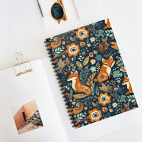 Vintage Inspired Foxy Florals Spiral Journal!