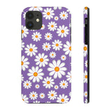 Purple Daisy Tough Phone Cases, Case-Mate! Spring Vibes!