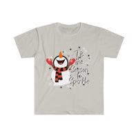 Snowman, Tis The Season To Sparkle, Kansas, Graphic Tees, Freckled Fox Company