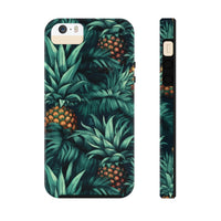 Teal Blue Pineapples Tough Phone Cases, Case-Mate! Summer Vibes!