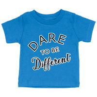 Dare to Be Different Baby Jersey T-Shirt - Cool Baby T-Shirt - Graphic T-Shirt for Babies