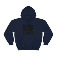 MaMa Needs Coffee Unisex Heavy Blend Hooded Sweatshirt! Sarcastic Vibes! Family Vibes!