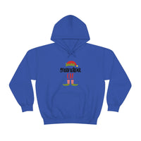 Grandpa Elf Unisex Heavy Blend Hooded Sweatshirt! Winter Vibes!