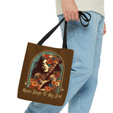 Vintage 70s Inspired Music Sings to My Soul Tote Bag!