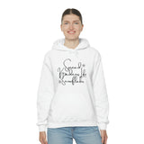 Spread Kindness Like Snowflakes Unisex Hooded Sweatshirt! Winter Vibes!