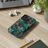 Teal Blue Pineapples Tough Phone Cases, Case-Mate! Summer Vibes!