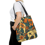 Vintage 70's Inspired Elephant Print Tote Bag!