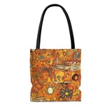 Vintage 70's Inspired Van Life Traveling Tote Bag!