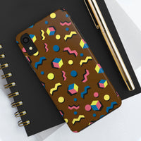 Retro 80's Shapes Tough Phone Cases, Case-Mate! Summer Vibes!