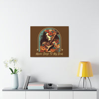 Vintage 70's Inspired Music Sings To My Soul Canvas Gallery Wraps!